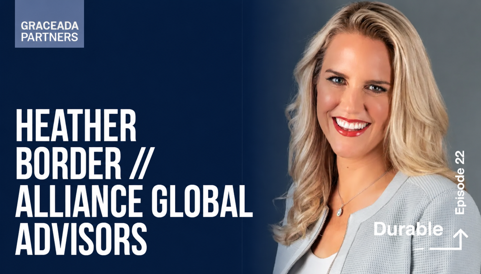Durable Value Episode 22 — Heather Border of Alliance Global Advisors