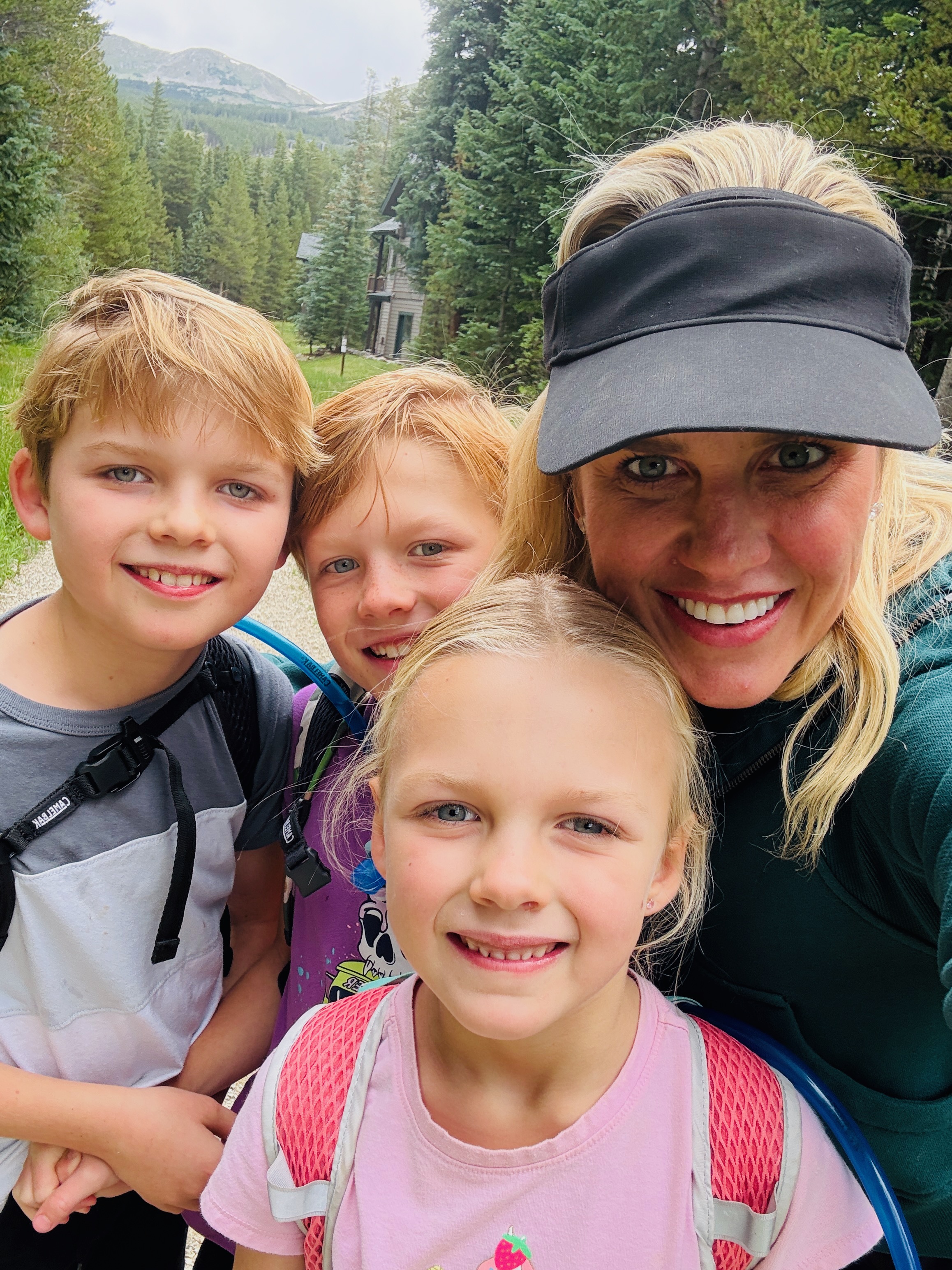 Mountain hike together